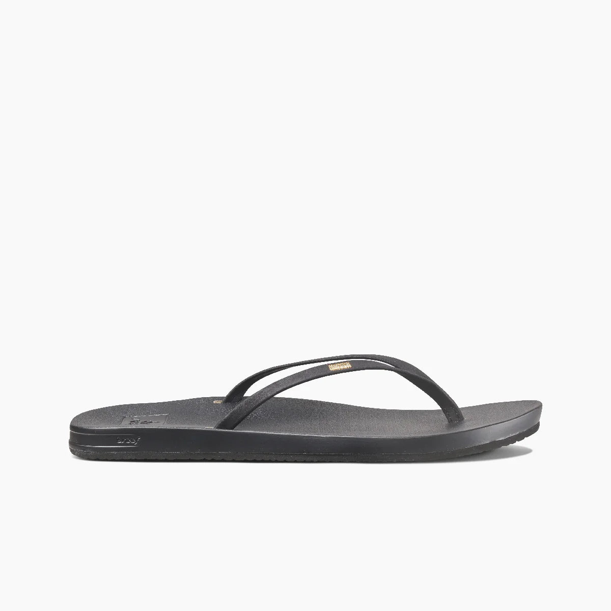 Womens Reef Cushion Slim in Black