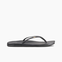 Womens Reef Cushion Slim in Black