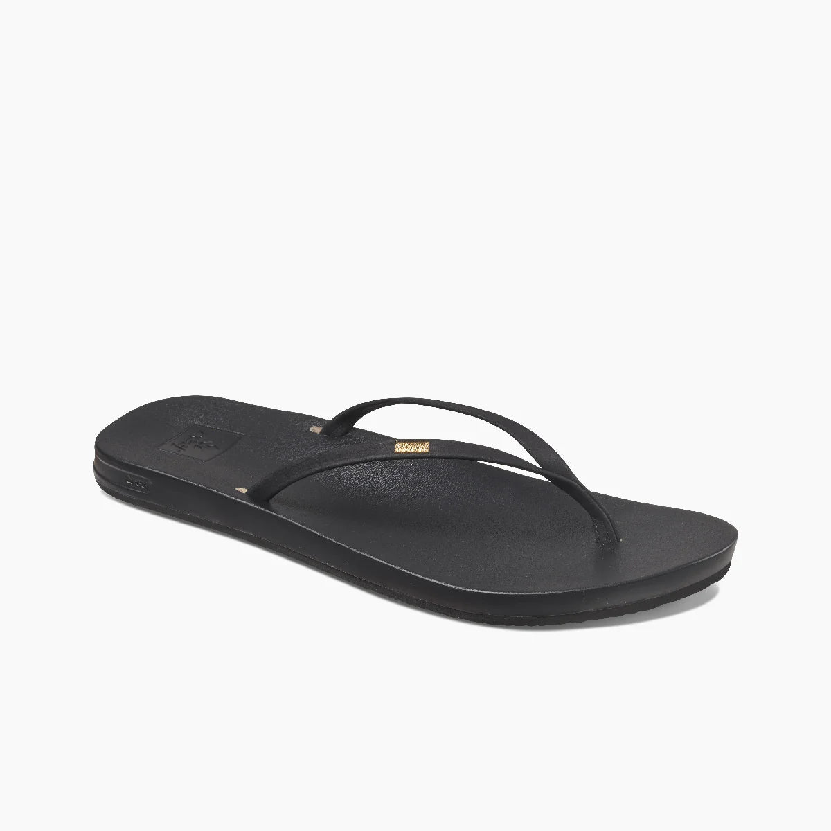 Womens Reef Cushion Slim in Black