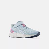 Kids NB Fresh Foam Light Blue Arishi v4 bingee lace