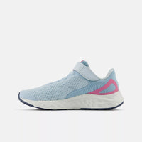 Kids NB Fresh Foam Light Blue Arishi v4 bingee lace