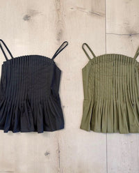 Lucky Lady Pleated Cami Top