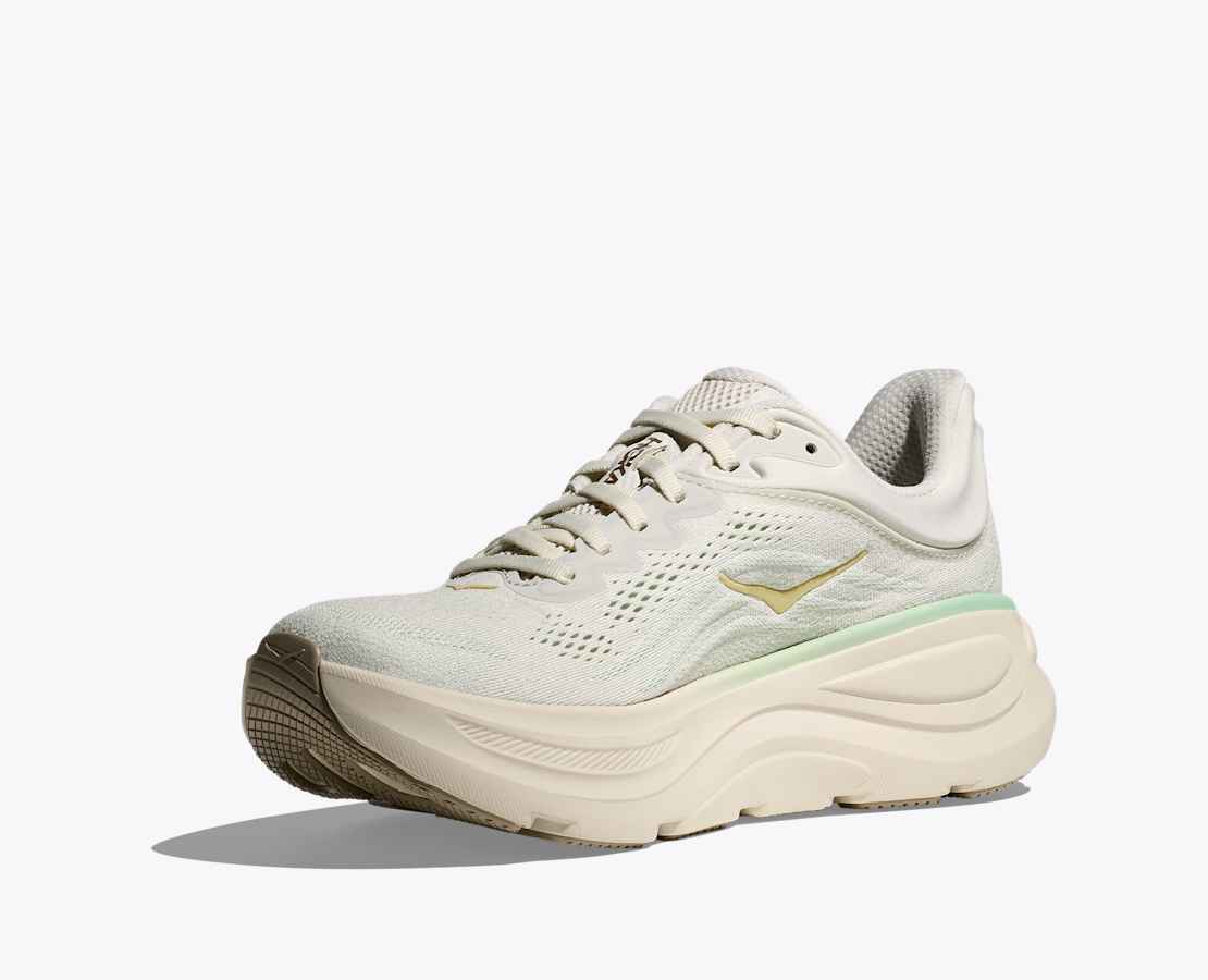 Womens Hoka Bondi 9 Truffle Seagrass – Norris Shoe Store