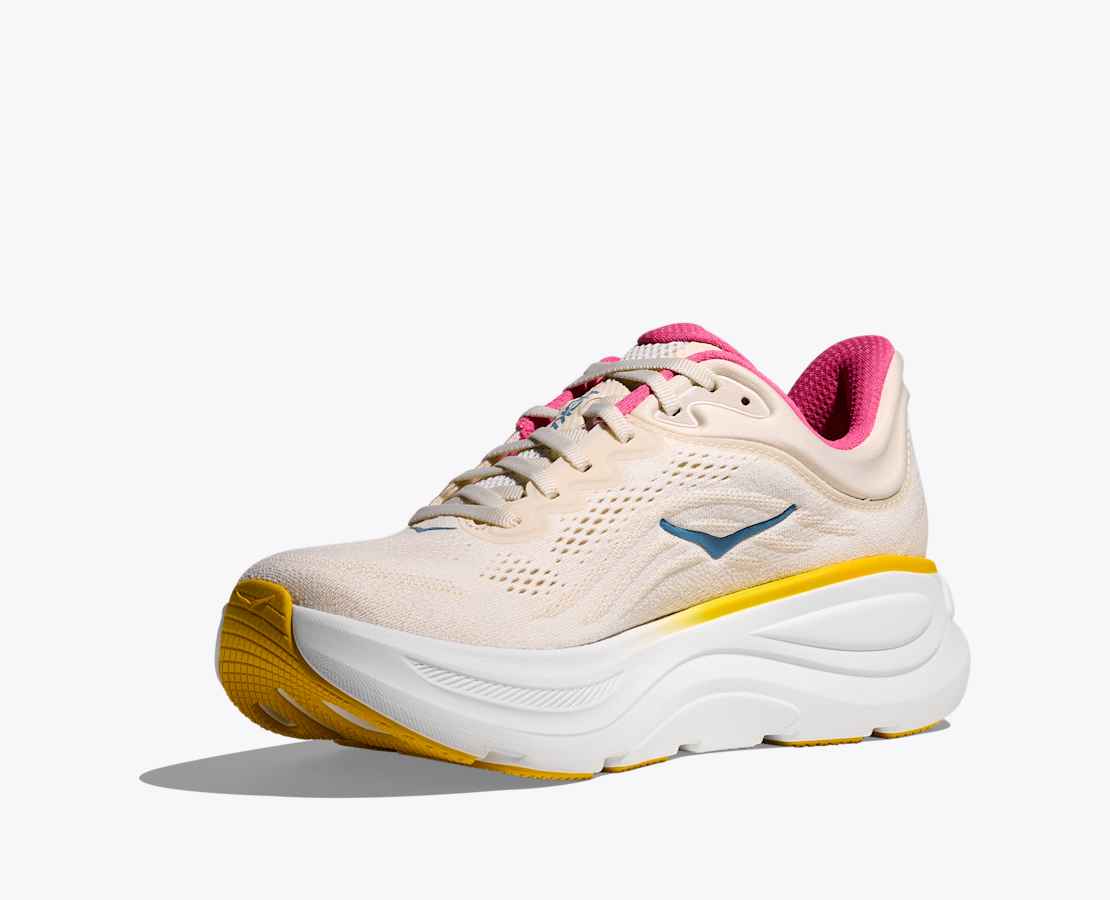 Womens Hoka Bondi 9 Alabaster – Norris Shoe Store
