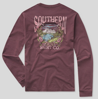 Southern Shirt Womens Misty Mountain LS Tee