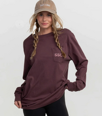 Southern Shirt Womens Misty Mountain LS Tee