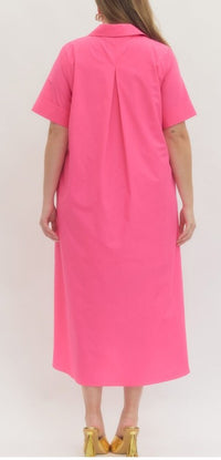 Curvy Girl Beautifully Classic Midi Dress