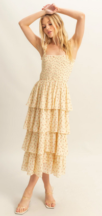 Tier Flow Maxi Dress