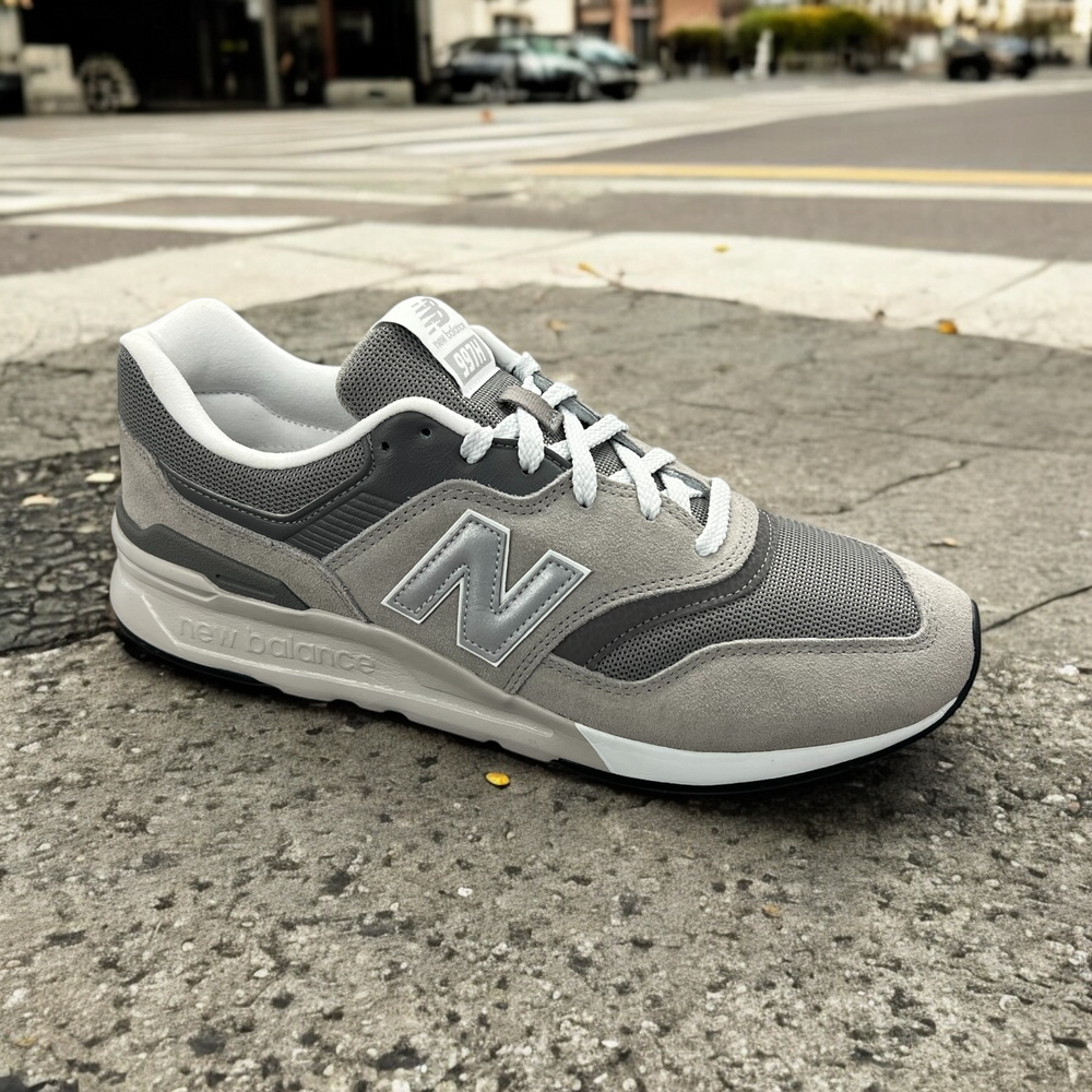 Street Style 997h Womens Men 997H Marblehead And Silver